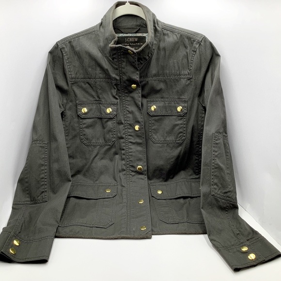 🆕{J.Crew} Relaxed Boyfriend Field Jacket - Picture 11 of 11